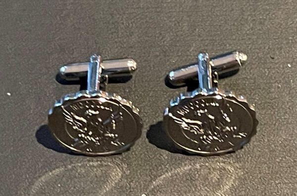 Uni Blues Logo Cuff Links